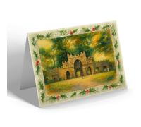 CHRISTMAS NOTELET - The Archway in the Walks, King's Lynn - Vintage Art Style