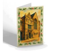 CHRISTMAS NOTELET - The Guildhall, Kings Lynn (a) - Vintage Art Style