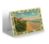 CHRISTMAS NOTELET - The Promenade, Westcliff-on-Sea - Vintage Art Style
