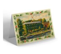 CHRISTMAS NOTELET - The Red Lion Hotel, Henley-on-Thames - Vintage Art Style