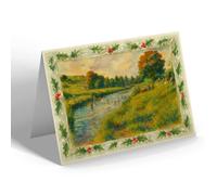 CHRISTMAS NOTELET - The Rocky Pot, Turiff - Vintage Art Style