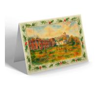 CHRISTMAS NOTELET - University College of North Wales Bangor (d) - Vintage Art Style