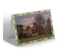CHRISTMAS NOTELET - Vintage Buckinghamshire - Eton College. from Fellows Eyot (b)
