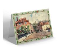 CHRISTMAS NOTELET - Vintage Buckinghamshire - Eton, from Bamspool Bridge