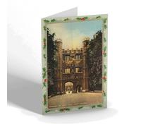 CHRISTMAS NOTELET - Vintage Cambridgeshire - Cambridge. Great Gate Trinity College