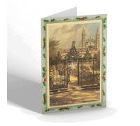 CHRISTMAS NOTELET - Vintage Cambridgeshire - Clare College and Bridge, Cambridge (b)