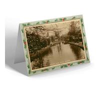 CHRISTMAS NOTELET - Vintage Cambridgeshire - Victoria House Bridge, Fordham