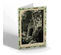 CHRISTMAS NOTELET - Vintage Channel Islands - Little Chapel Les Vauxbelets, Guernsey