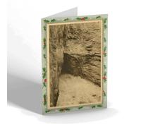 CHRISTMAS NOTELET - Vintage Channel Islands - The Devil's Hole, Jersey