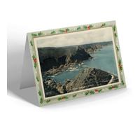 CHRISTMAS NOTELET - Vintage Channel Islands - The Mound Over Devil's Hole Jersey (b)