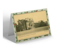 CHRISTMAS NOTELET - Vintage Connecticut USA - Middletown. Asylum for Insane