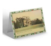 CHRISTMAS NOTELET - Vintage Connecticut USA - Middletown. Asylum for Insane (b)