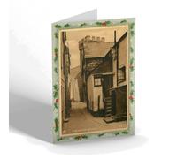 CHRISTMAS NOTELET - Vintage Cornwall - A Quaint Bit Of Looe