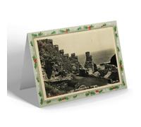 CHRISTMAS NOTELET - Vintage Cornwall - King Arthur's Castle, Tintagel (e)