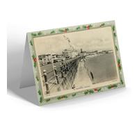 CHRISTMAS NOTELET - Vintage Cornwall - The Promenade, Penzance (b)
