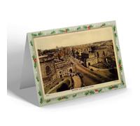 CHRISTMAS NOTELET - Vintage Cumberland - Southern Gate, Carlisle Citadel (b)