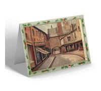 CHRISTMAS NOTELET - Vintage Cumberland - St. Alban's Row, Carlisle