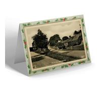CHRISTMAS NOTELET - Vintage Cumberland - The Village, Great Salkeld