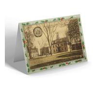 CHRISTMAS NOTELET - Vintage Delaware USA - The Delaware State Capital. Dover (b)