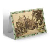 CHRISTMAS NOTELET - Vintage Derbyshire - Derby. The Infirmary Entrance (b)
