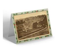 CHRISTMAS NOTELET - Vintage Derbyshire - Derwent View, Milford (Derby)