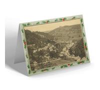 CHRISTMAS NOTELET - Vintage Derbyshire - Matlock-Bath from Heights Of Abraham