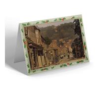 CHRISTMAS NOTELET - Vintage Derbyshire - Matlock Bath. The Parade (b)