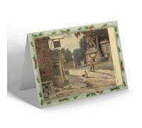 CHRISTMAS NOTELET - Vintage Derbyshire - Old Matlock