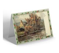 CHRISTMAS NOTELET - Vintage Derbyshire - The Ferry House, Matlock Bath