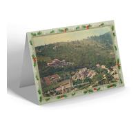 CHRISTMAS NOTELET - Vintage Derbyshire - The Pavilion & Royal Hotel, Matlock-Bath b