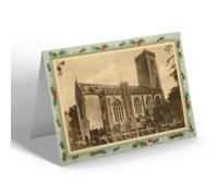 CHRISTMAS NOTELET - Vintage Devon - Church Of St. Mary & St. Gabriel, Stoke Gabriel