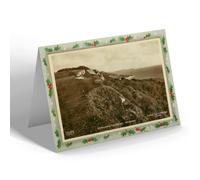 CHRISTMAS NOTELET - Vintage Devon - Dowlands Landslide, Rousdon (a)