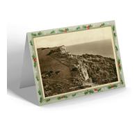 CHRISTMAS NOTELET - Vintage Devon - Dowlands Landslide, Rousdon (b)