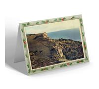 CHRISTMAS NOTELET - Vintage Devon - Dowlands Landslide, Rousdon (bc)