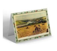 CHRISTMAS NOTELET - Vintage Devon - Estuary Of River Avon At Thurlestone (b)