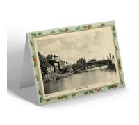 CHRISTMAS NOTELET - Vintage Devon - Exe Bridge, Exeter (b)