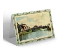 CHRISTMAS NOTELET - Vintage Devon - Exe Bridge, Exeter (bc)