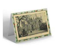 CHRISTMAS NOTELET - Vintage Devon - Exeter Cathedral - Lady Chapel Bishop's Grounds