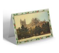 CHRISTMAS NOTELET - Vintage Devon - Exeter. The Cathedral, South East (b)