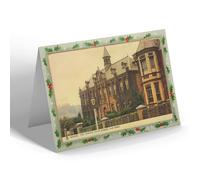 CHRISTMAS NOTELET - Vintage Devon - Exeter. The Middle Class School For Girls (b)