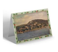CHRISTMAS NOTELET - Vintage Devon - Kingswear from Dartmouth (ac)