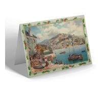 CHRISTMAS NOTELET - Vintage Devon - Kingswear from Dartmouth (b)
