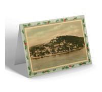 CHRISTMAS NOTELET - Vintage Devon - Kingswear from Dartmouth (c)
