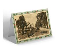 CHRISTMAS NOTELET - Vintage Devon - Rougemont Castle Gardens, Exeter