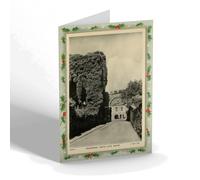 CHRISTMAS NOTELET - Vintage Devon - Rougemont Castle Gate, Exeter (b)