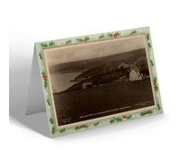 CHRISTMAS NOTELET - Vintage Devon - The Battery and Coastguard Houses, Noss Mayo