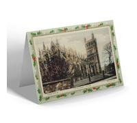 CHRISTMAS NOTELET - Vintage Devon - The Cathedral, Exeter (b)
