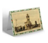 CHRISTMAS NOTELET - Vintage Devon - The Clock Tower, Exeter (b)