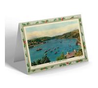CHRISTMAS NOTELET - Vintage Devon - The Dart from Kingswear, Dartmouth (b)