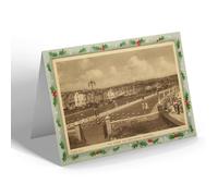 CHRISTMAS NOTELET - Vintage Devon - The Green and Esplanade, Paignton